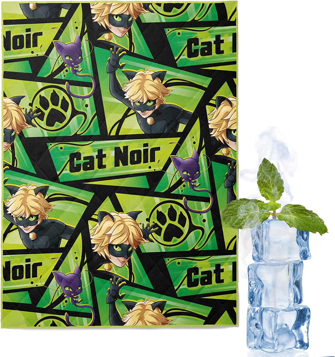 Cat hot sale noir blanket
