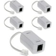 thumbnail image 1 of InstallerParts Filtre de Téléphone Modem DSL - pour Élimination des Interférences et Bruit Statique er / pour Répondeur, 1 of 4