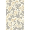 Better Homes & Gardens Warm Gray, Merida Floral Peel and Stick Wallpaper