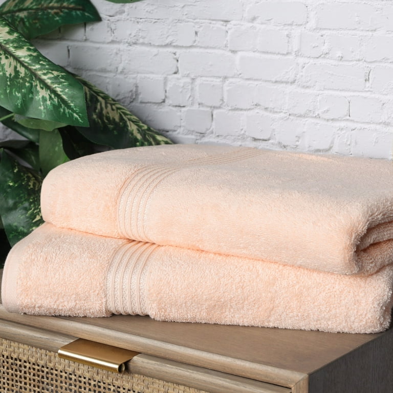 Long Staple Combed Egyptian Cotton Bath Sheet Set, Ivory, by