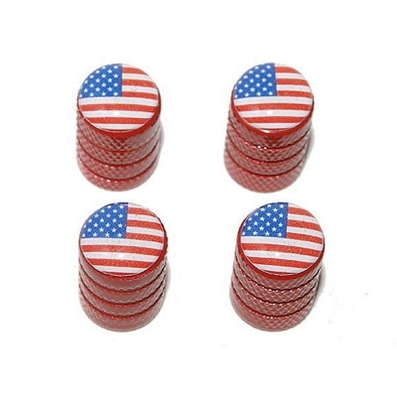 American Flag - Valve Stem Caps