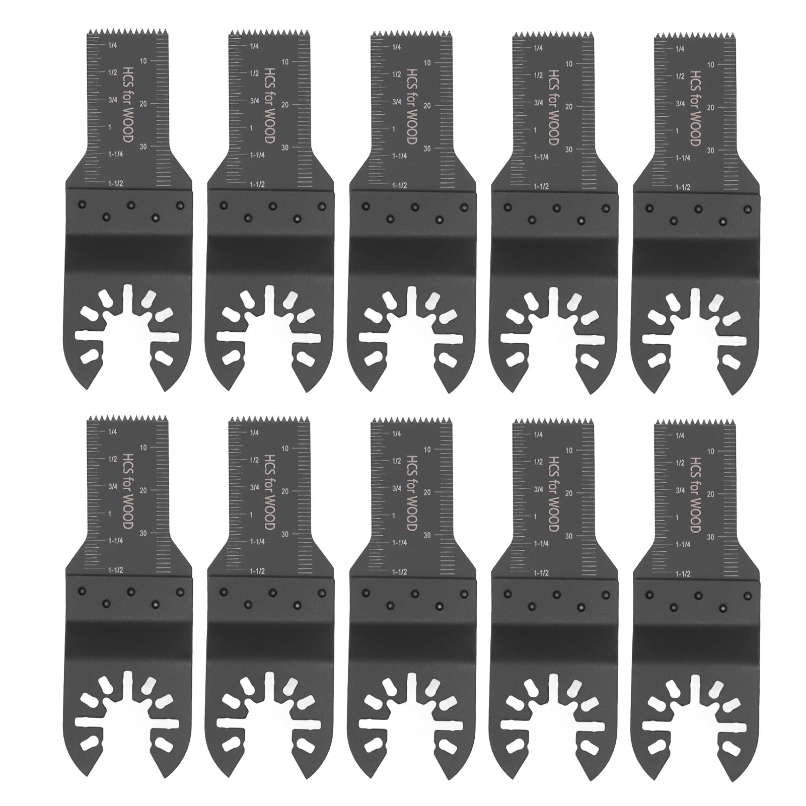 Oscillating Saw Blade, Quick Release Steel Multitool Blades Wide Compatibility For Plastic