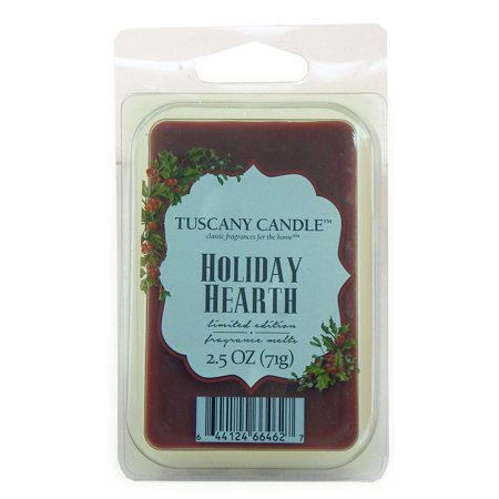 - Tuscany Candle Holiday Hearth Scented Tart Bar Wax Melts 2.5 Oz