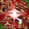 thumbnail image 4 of Red Background Jesus Nativity Scene Banner for Christmas Celebration Church Decoration Holiday Season, 4 of 9