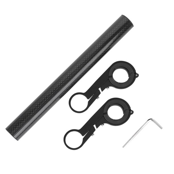 Soporte De Extensión Para Manillar De Bicicleta, Longitud De Varilla De 200 Mm, Soporte De Luz Para Mesa De Código De Bicicleta, Material De aleación De Aluminio, Fijación