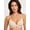 Beige, variant on White Bras for Women Seamless Sexy Deep V French Triangle Cup Soft Low Impact Wirefree Braletts
