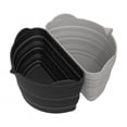 thumbnail image 3 of Foldable Slow Cooker Divider Line Silicone Saucepan Pads Reusable Leakproof Heat resistant Inner Tank Stewer Set, 3 of 4
