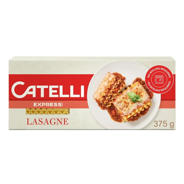 Feuilles de lasagne Catelli Express Direct-o-Four, 200 g