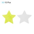 thumbnail image 3 of Uxcell Reflective Stickers, 10 Pack 2.36 x 2.36 Inch Adhesive Night Star Shape Safety Tape Reflector, Green, 3 of 5