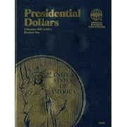 Presidential Dollars Collection 2007 to 2011 Coin Folder