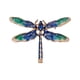 thumbnail image 2 of Broche de Insecto con Diamantes de Imitación Vintage Hot6sl Liquidación de Ahorros de Verano Mujer, 2 of 2