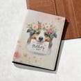 thumbnail image 5 of Happy Mother's Day Australian Shepherd with Flower Crown Travel Passport Wallet Aussie Dog Lover Gifts PU Leather Passport Holder Cover - 13004, 5 of 5