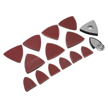 

Oscillating Tool Sanding Pad Kit Trimming Industrial Wide Compatible Professional Oscillating Tool Pad 60 80 120 180 240 Grit ABS For Sanders