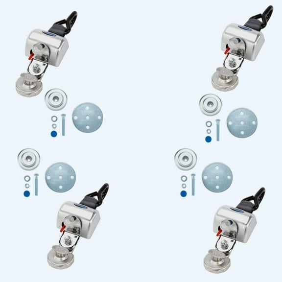 4 QRT Max Retractors with Slide 'N Click Fittings | Q-8301-SC