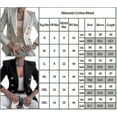 thumbnail image 2 of Blazer de Costume à Double Boutonnage pour Femmes, Manches Longues, Manteau à Col, Mode Décontractée, Ajusté, Formel, 2 of 2