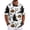 Blue, variant on Mfakffe Halloween Men Polo Shirts Casual Short Sleeve Funny Halloween Graphic Golf Tshirts Summer Big and Tall Collared Tops Office Cotton Tees (Blue, 2XL)