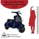 thumbnail image 5 of Motocicleta montable eléctrica Joykoo Doble Asiento Sonido Luz Led 6v Azul, 5 of 7