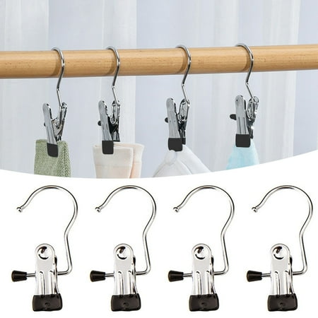 

Hooks Celebration Activ Single Head Adhesive Multifunctional Hook Clip Stainless Steel Hat Clip Pants Clip Skirt Storage Clip
