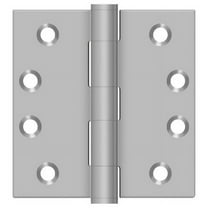 Deltana SS44U32D 4" x 4" Square Hinge; Satin Stainless Steel Finish