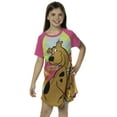 thumbnail image 6 of Scooby-Doo Girls' Classic Character Tie-Dye Nightgown Sleep Pajama Shirt, 6 of 8