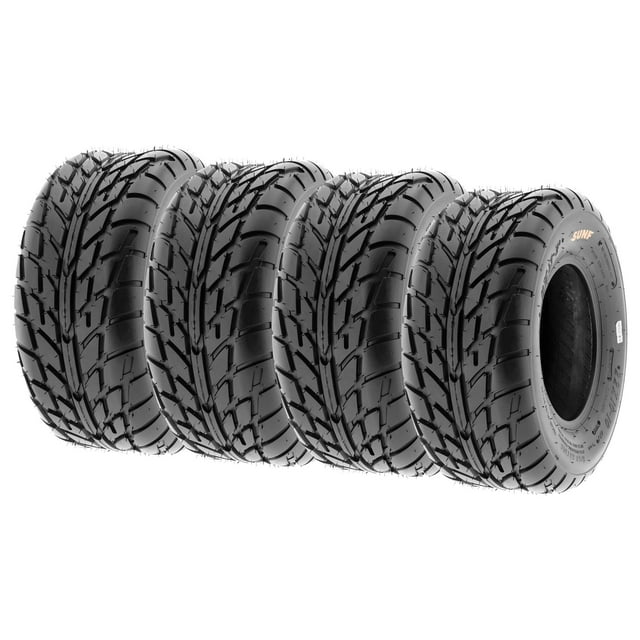 SunF Pneu de Course Sport ATV UTV 20x10-10 20x10x10 Rigide 6 PR A021 - Ensemble de 4