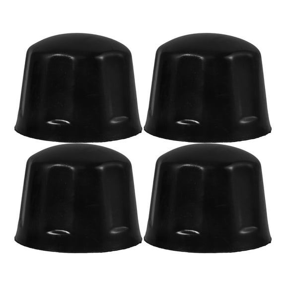 Aloha 4pcs Wheel Hub Rim Rubber Cap Cover Replacement Caps Quad ATV Parts for 110-250cc ATV