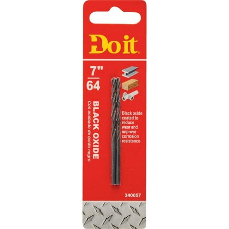 

3 PK-Do it 7/64 In. Black Oxide Drill Bit (2-Pack)