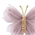 thumbnail image 4 of 2 Pieces Butterfly Hair Clips Braids Hair Pins for Wedding Holidays Birthday Mesh Gray, 4 of 9