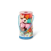 Battat Lil Barn Buddies 5 Sensory Farm Animal Tubes, Toddler and Preschool Toys
