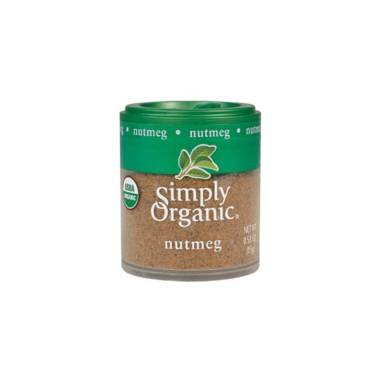 Simply Organic Ground Nutmeg, 0.53 Oz