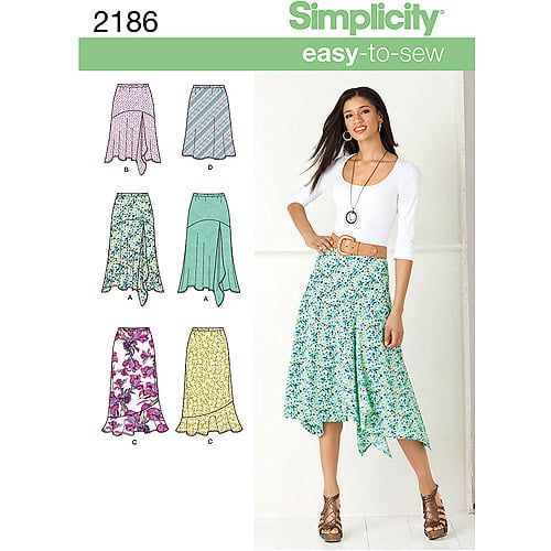 Simplicity Misses' Size 16-24 Skirts & Pants Pattern, 1 Each - Walmart ...