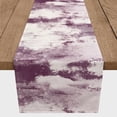 thumbnail image 3 of Creative Products Painted Abstract Burgundy 16x90 Poly Twill Table Runner, 3 of 3