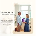 thumbnail image 7 of Purple Design Pattern Tiny Urn For Ashes Adult Mom And Dad - Large Cremation Urns For Human Ashes Adult Men - Miniature Urns - Decorative Memorial Gifts Ash Urn 10Inch And 3Inch 2 Keepsake, 7 of 7