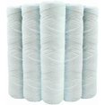 thumbnail image 1 of Set Of 5 Coiled Water Filter Cartridges Anti Sediment 9 Inches 3/4 - 5 Microns Compatible With 10 Inch Filters Made In France-kryc, 1 of 3
