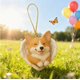 thumbnail image 4 of Herunwer Golden Retriever Glass Ornament for Christmas Tree, Personalized Goldens Dog Heart Hanging Ornaments Decorations for Home Car, Goldens Dog Mom Gifts, 4 of 4