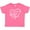 Hot Pink, variant on Inktastic I Love My Aunt and Uncle in White Chalk Heart Boys or Girls Baby T-Shirt