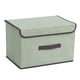thumbnail image 2 of Caja de almacenamiento con tapa Caja de almacenamiento plegable de almacenamiento para juguetes, libros, armario, mitorio, L verde Baoblaze contenedor de almacenamiento con tapa, 2 of 7