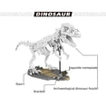 thumbnail image 4 of Dinosaur Toy Jurassic World Party Luminous Skeleton Model Kit Build Block Decoration Jurassic Small Particle Jurassic Block Lepin Christmas Dinosaur Toy For Boy, 4 of 6