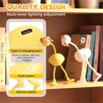 thumbnail image 5 of Creative Night Light, DIY Changeable Shape Chicken, Adjustable Dimming, White, 7.2"x2.83", for Office, Bedroom, 5 of 10
