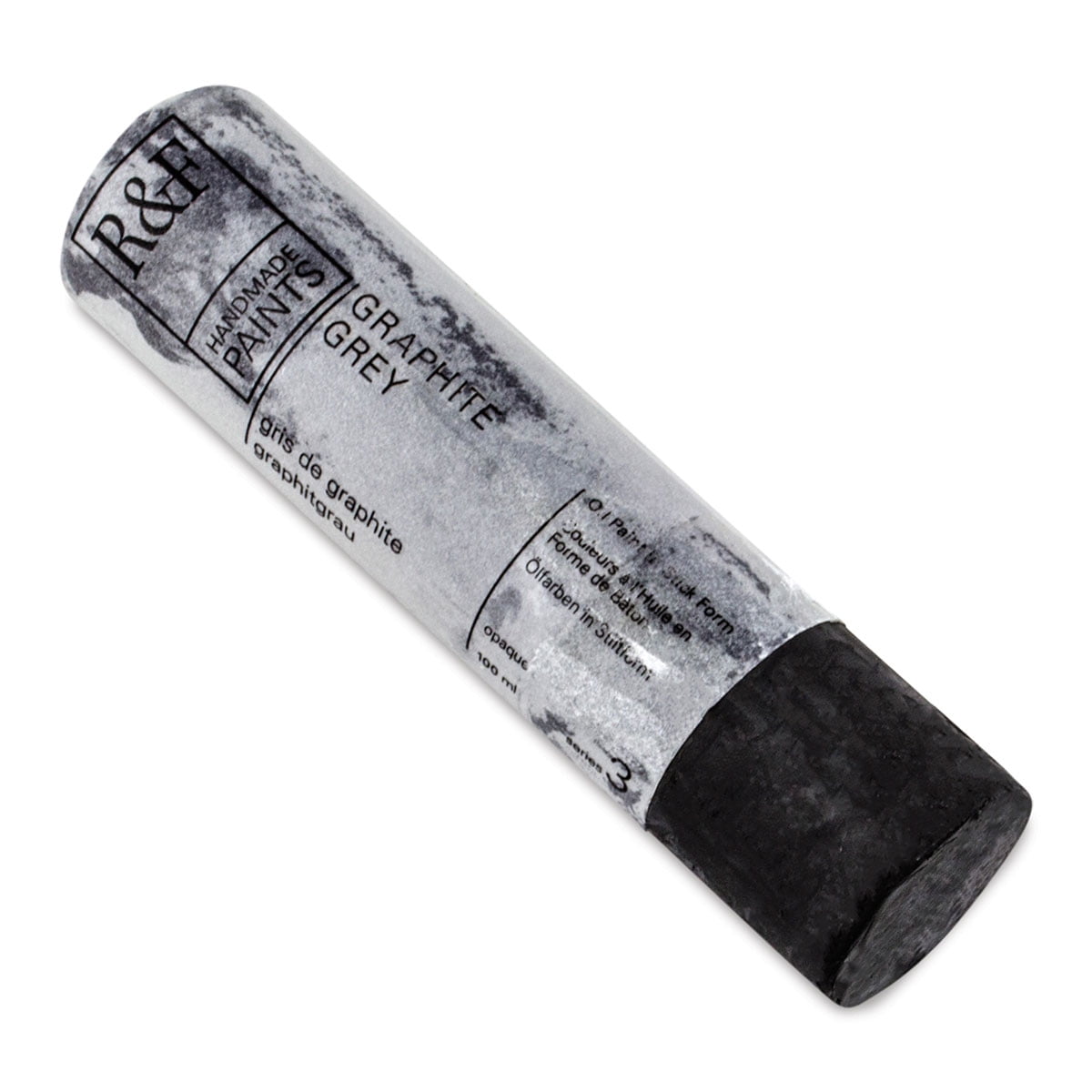 R&F Handmade Paints Pigment Stick, 100ml, Graphite