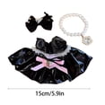thumbnail image 2 of Vestido para muñecas Elegante traje de tela Accesorio de disfraz de juego de fantasía para niñas a partir de 3 años, 2 of 3