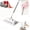 1*mop+10*cloth, variant on Snap Grip Mini Mop, Zero-Touch Gap Dust Cleaner with 39' Lazy Stick & Locking Head, for House Wall Bathroom Toilet Corners Multi Surface Cleanin