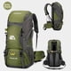 thumbnail image 3 of Mochila de senderismo resistente al agua de 50 l, mochila para deportes al aire libre, bolsa de viaje, 3 of 8