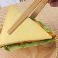 thumbnail image 2 of 2pcs Bamboo Toaster Kitchen Tongs Long Easy Grip Toaster Serving Tongs for Cooking Toast Bread Barbecue Grilling Baking Frying, 2 of 4