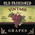 thumbnail image 2 of Poloson, Kimberly 15x15 Black Ornate Wood Framed with Double Matting Museum Art Print Titled - Vintage Grapes, 2 of 4