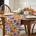 thumbnail image 3 of Thanksgiving Table Runner, Autumn Thanksgiving Kitchen Dining Table Decoration for Home Party Decor 13x36 Inches, 3 of 9