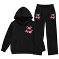 thumbnail image 3 of MuXiKeJi Clothes Baby Sets Girl Cute Print Fashion Hoodie Pullover Sweatshirt Tracksuit Jogger Sweatpants Fall Toddlers Girls Clothing, 3 of 5