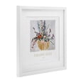thumbnail image 2 of Stupell Industries Traditional Paradise Alley Basket of Flowers White Framed Print Under Glass, 13 x 13, by Jadei Graphics, 2 of 8