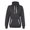Black, variant on J. America - Women's Relay Cowl Neck Sweatshirt - 8653