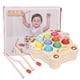 thumbnail image 1 of Juego de pesca magnética para niños en edad preescolar, entrenamiento de concentración, educación, juguete para niños, juego de pesca, 1 of 14